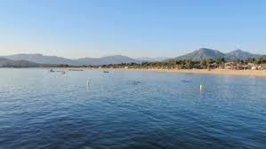 la plage de Porticcio